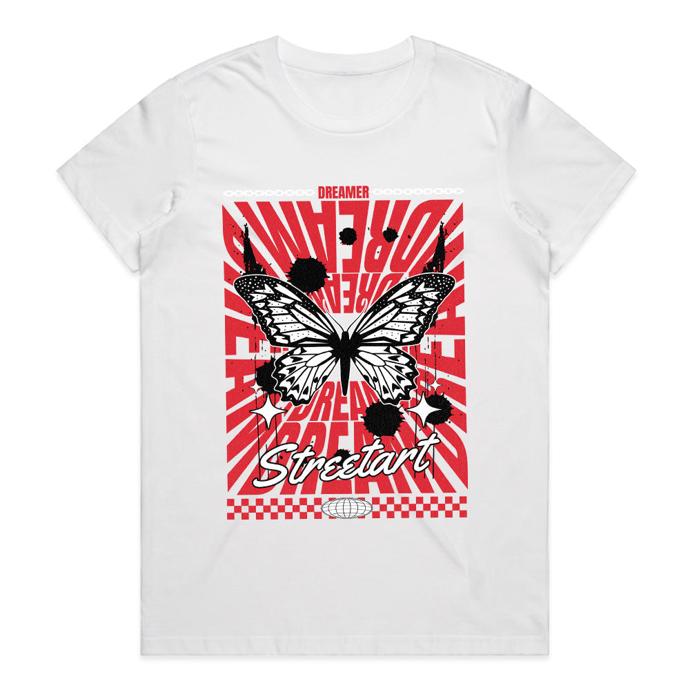 Dreamer’s Flight: Urban Butterfly Tee