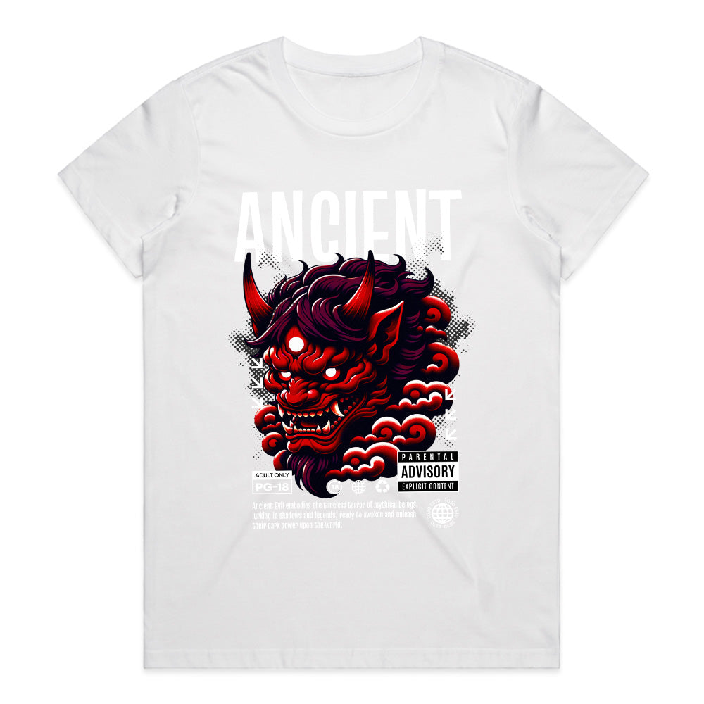 ANCIENT EVIL: Oni Demon Streetwear Tee