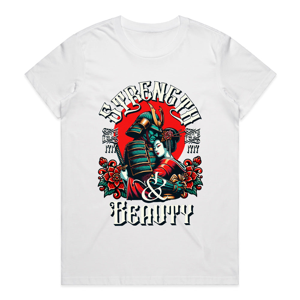 STRENGTH & BEAUTY: Samurai Love & Honor Tee
