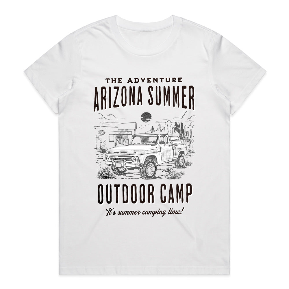 Arizona Summer Adventure: Outdoor Camp Vintage Tee