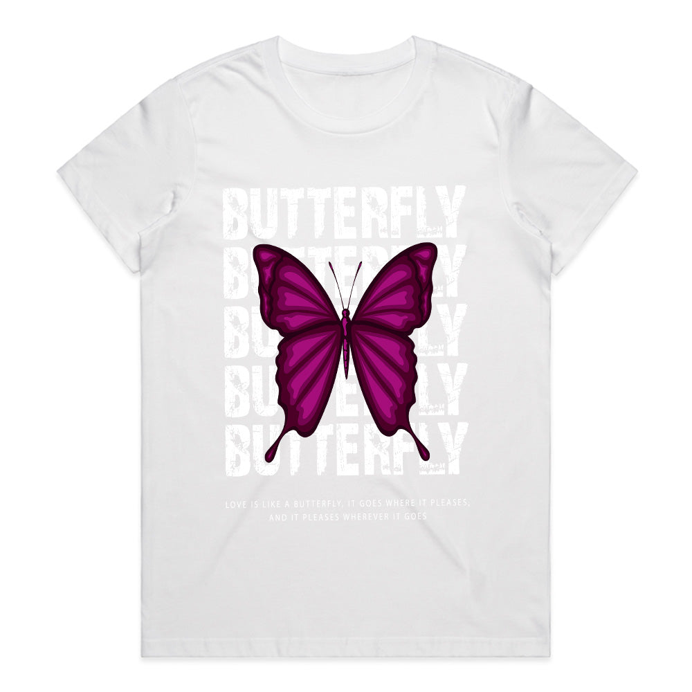 Love Like a Butterfly: Vibrant Wings Tee