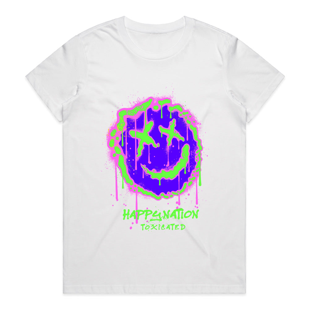 Toxic Grunge: Happy Nation Streetwear Tee