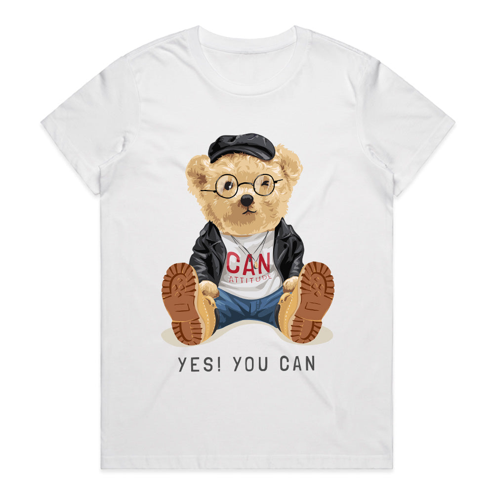 Yes You Can: Teddy Attitude Tee