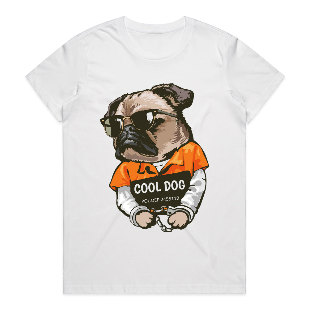 Cool Dog: Mugshot Rebel Tee