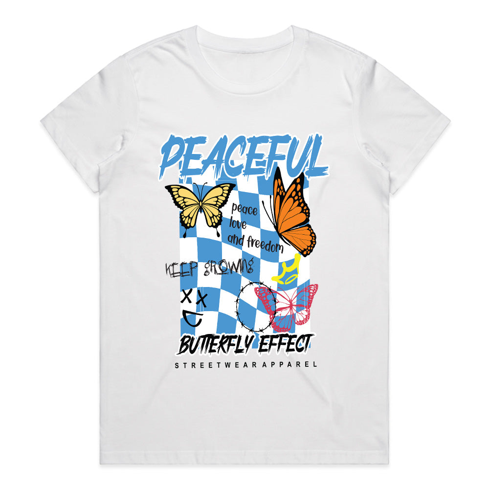 Peaceful Flight: Butterfly Effect Tee