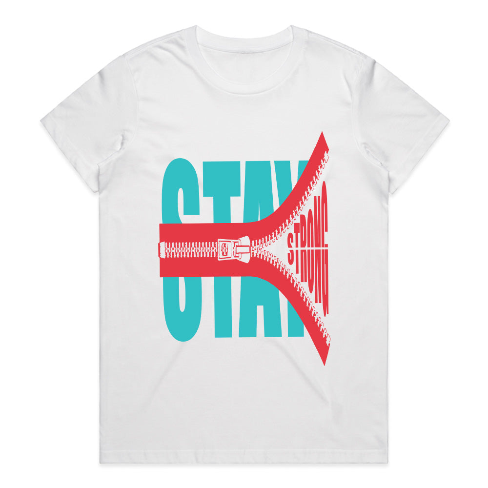 Stay Strong: Unzip Your Power Tee