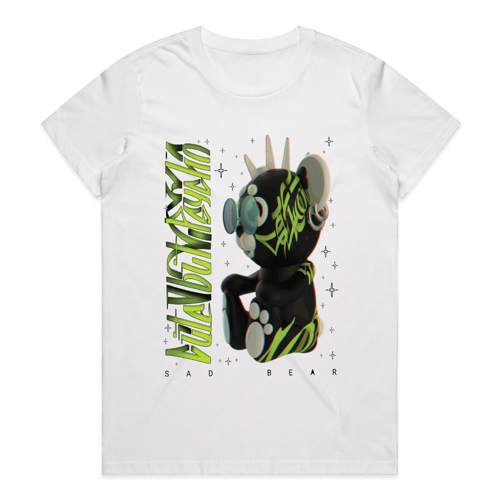 Street Panda: Neon Graffiti King Tee