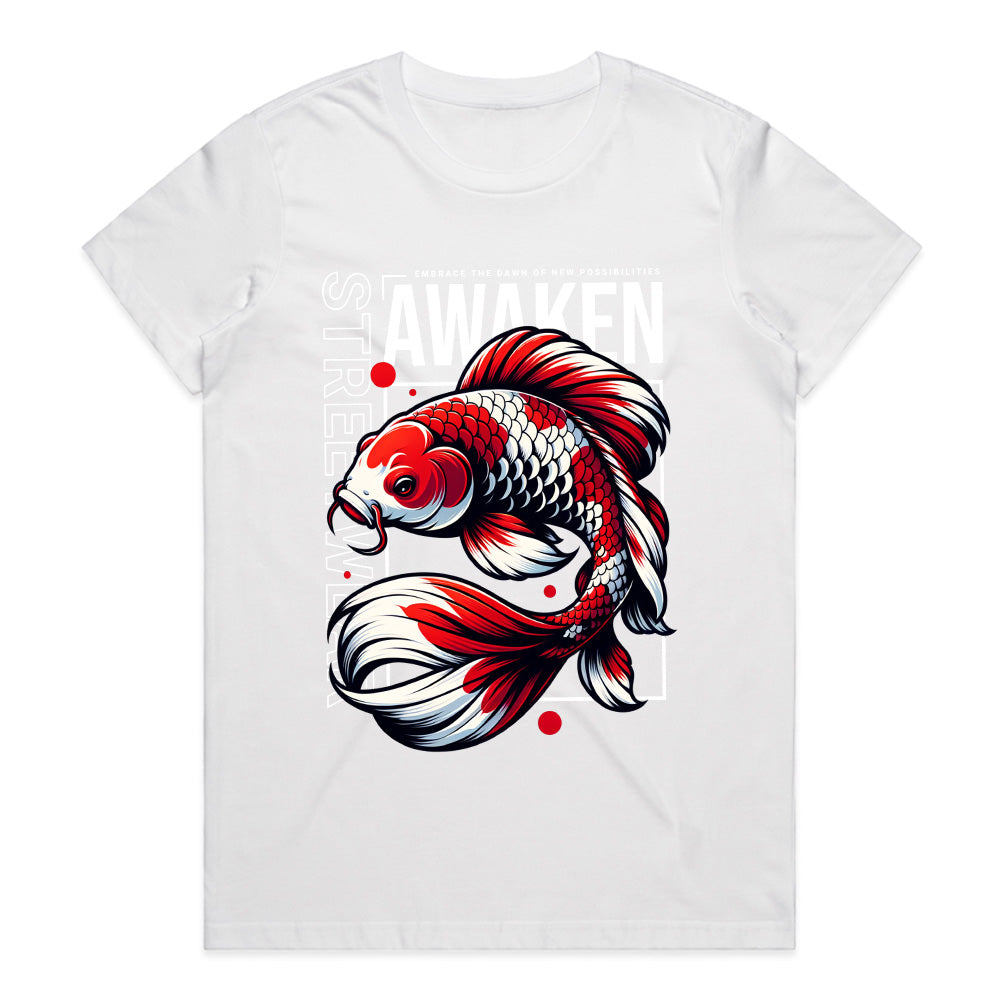 AWAKEN: Koi Spirit Streetwear Tee