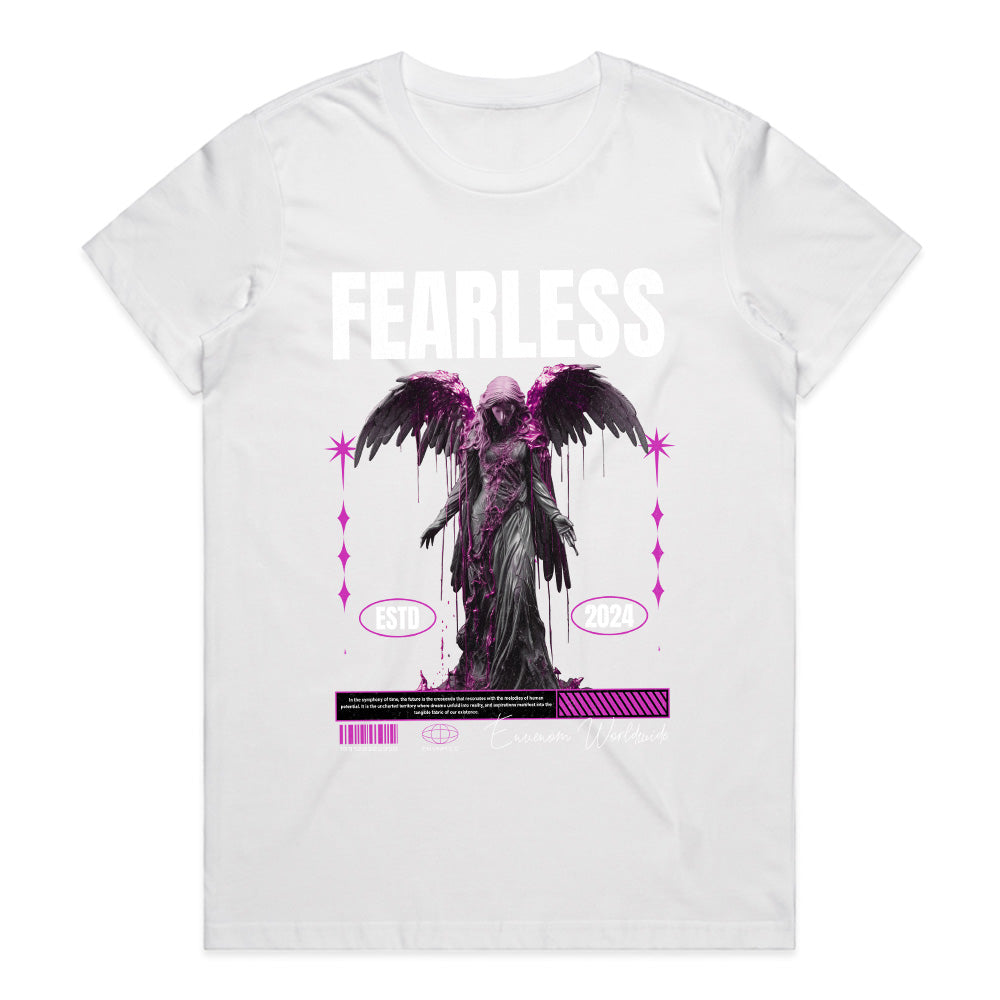 Fearless Guardian: Dark Angel Streetwear Tee