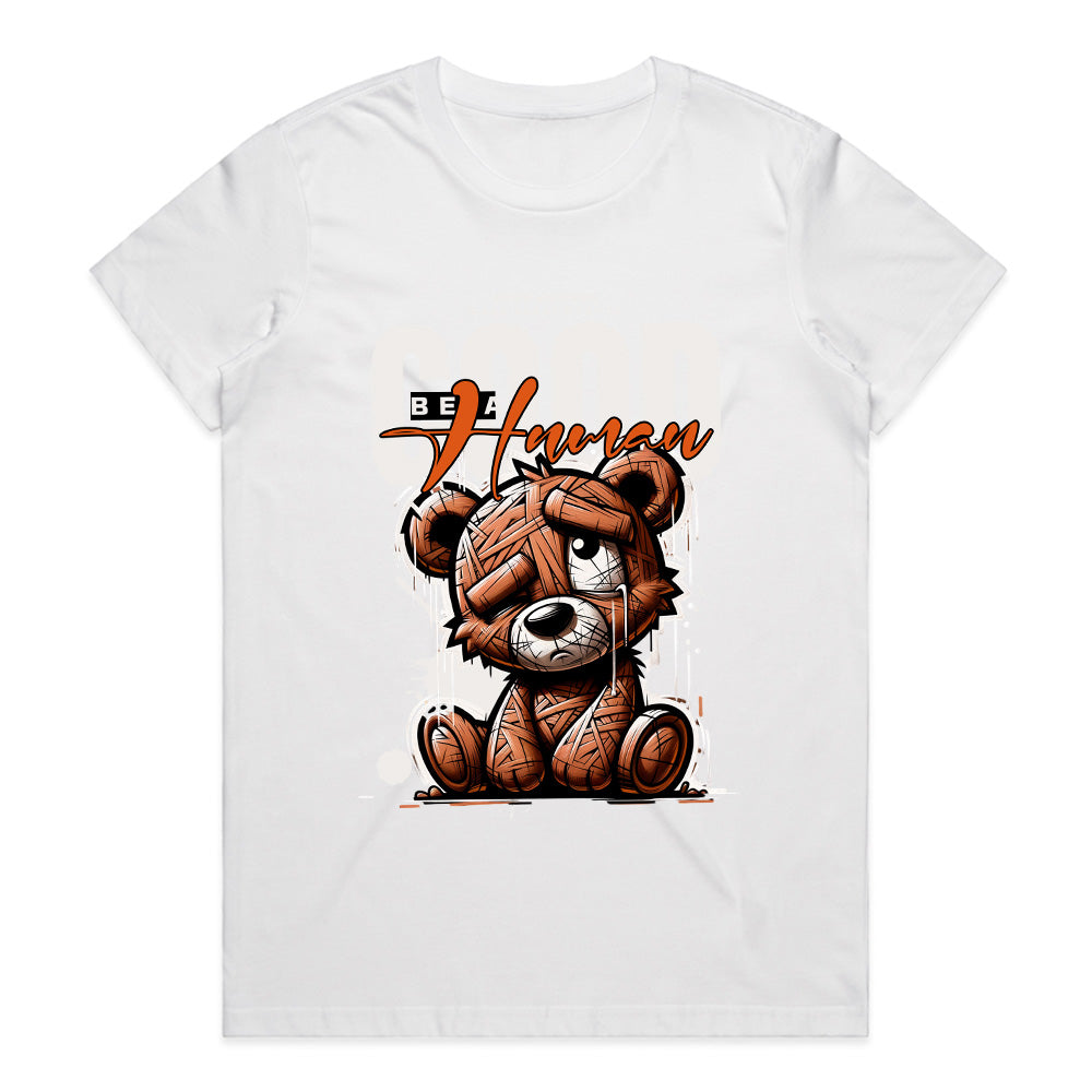Mended Heart: Be a Good Human Teddy Tee