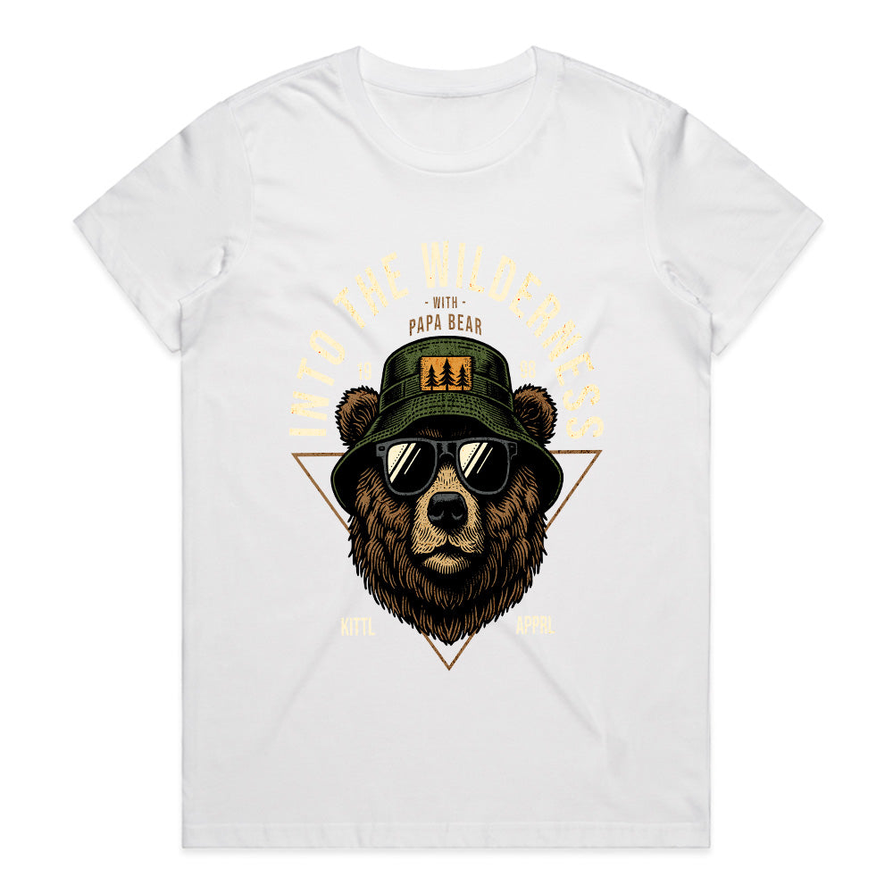 Papa Bear: Into the Wilderness Explorer Tee
