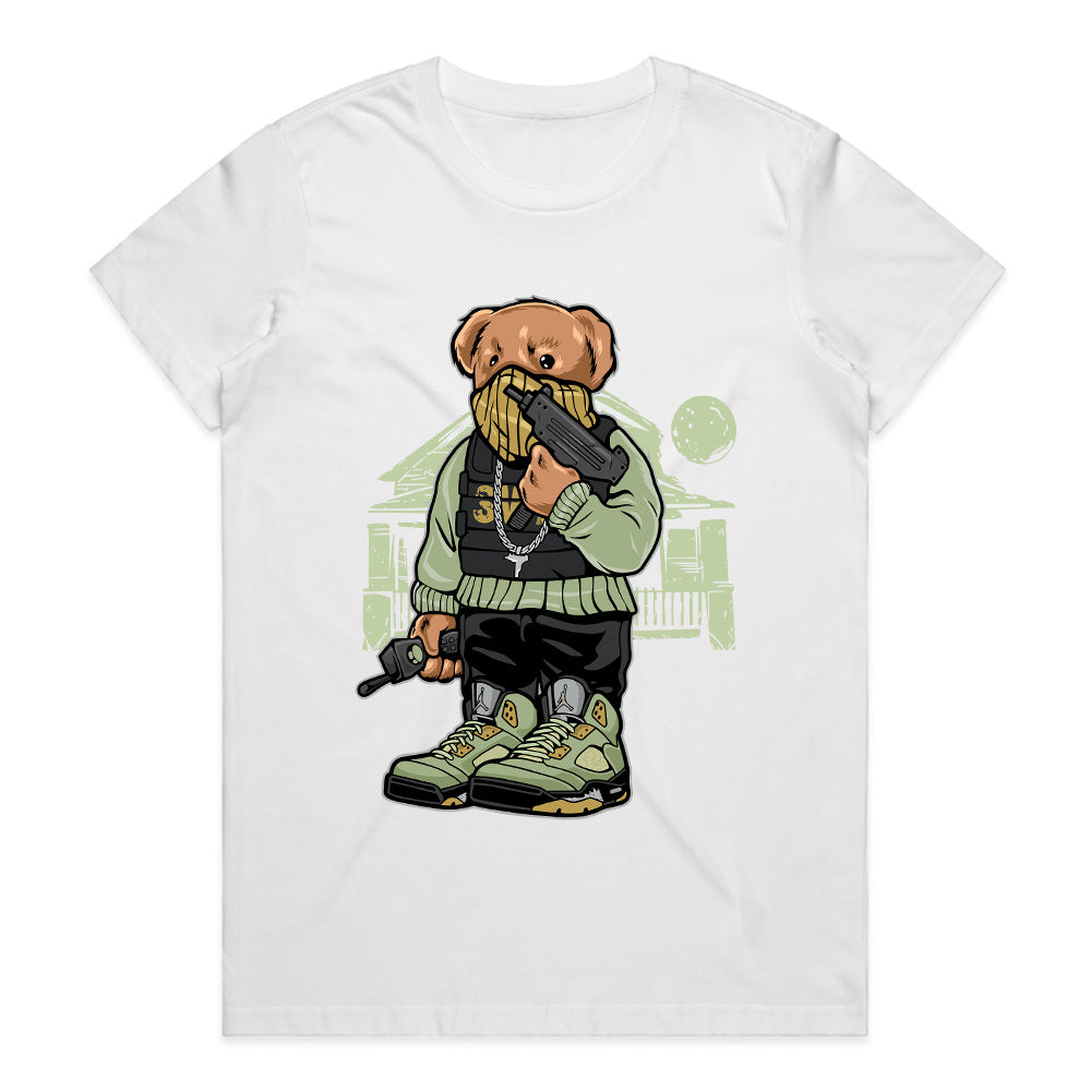 Gangsta Pup: Midnight Block Hustle Tee