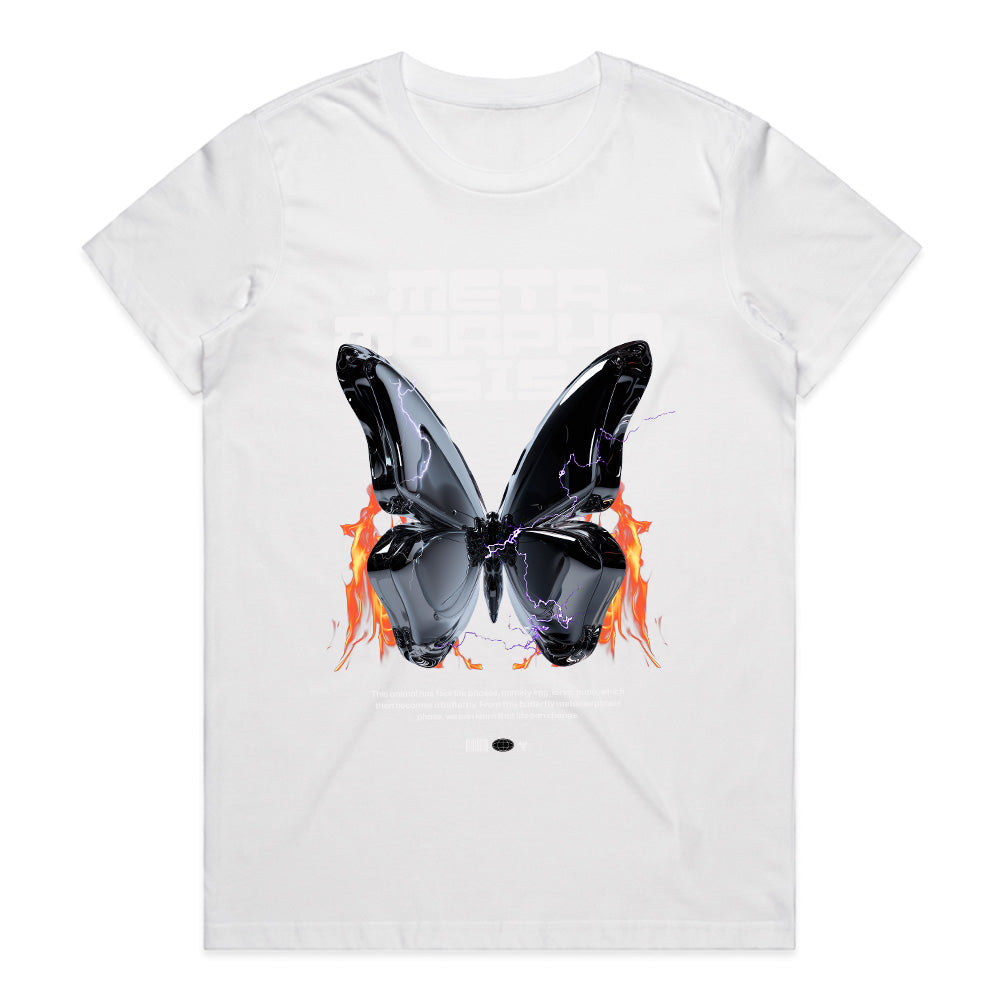 Metamorphosis Ignition: The Evolution Flame Tee