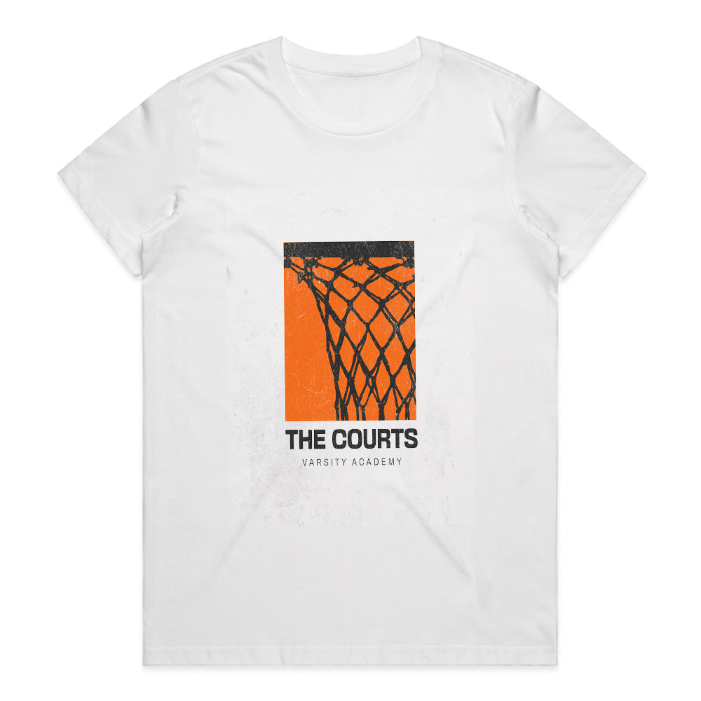 Net Dreams: The Courts Varsity Tee