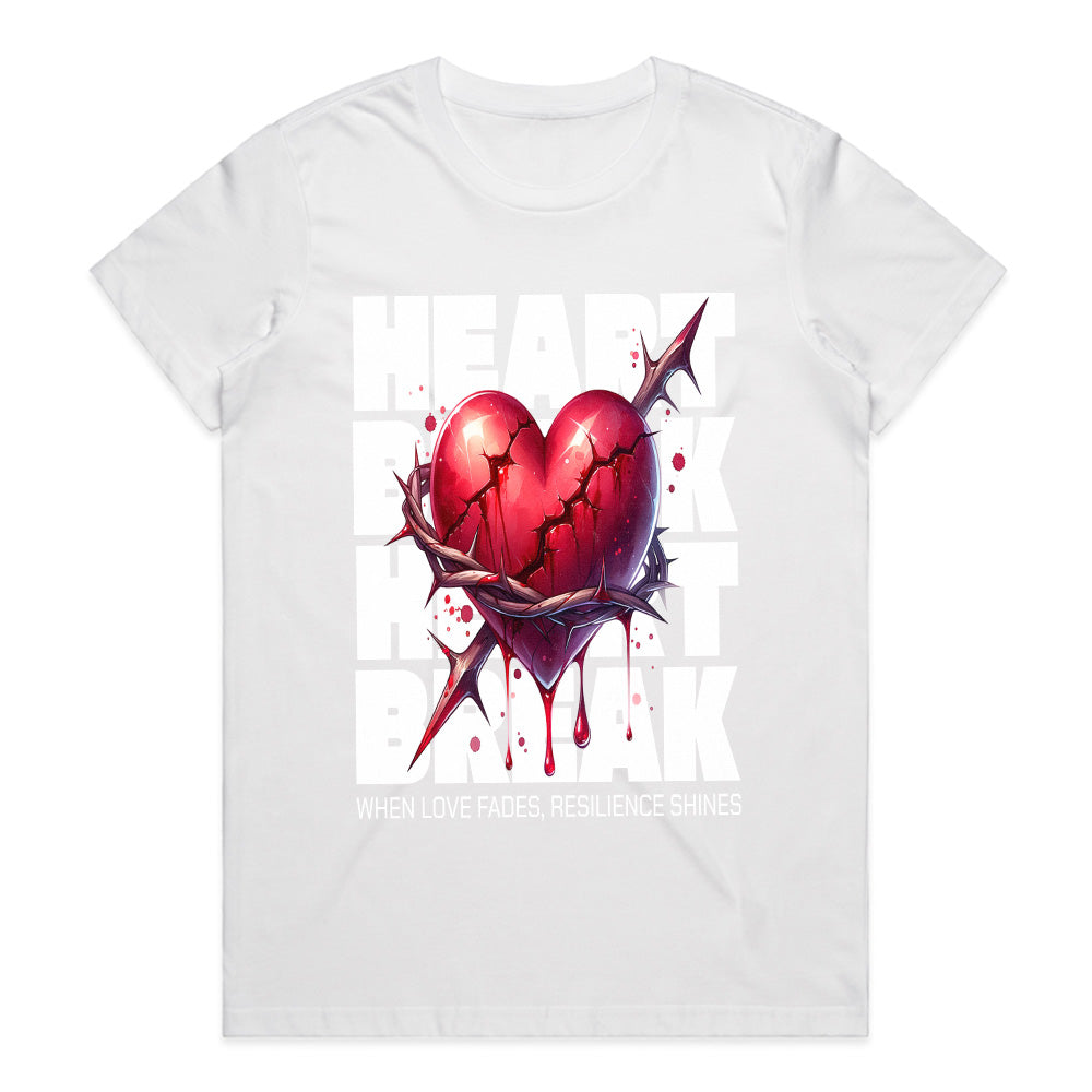 Scarred Heart: Resilience Breakthrough Tee