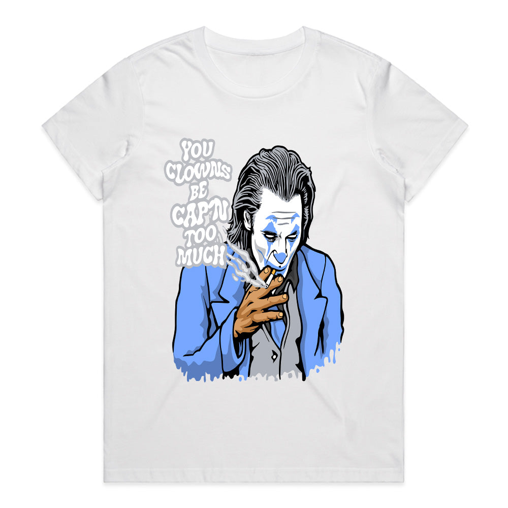 Jester’s Truth: No Cap Clown Tee