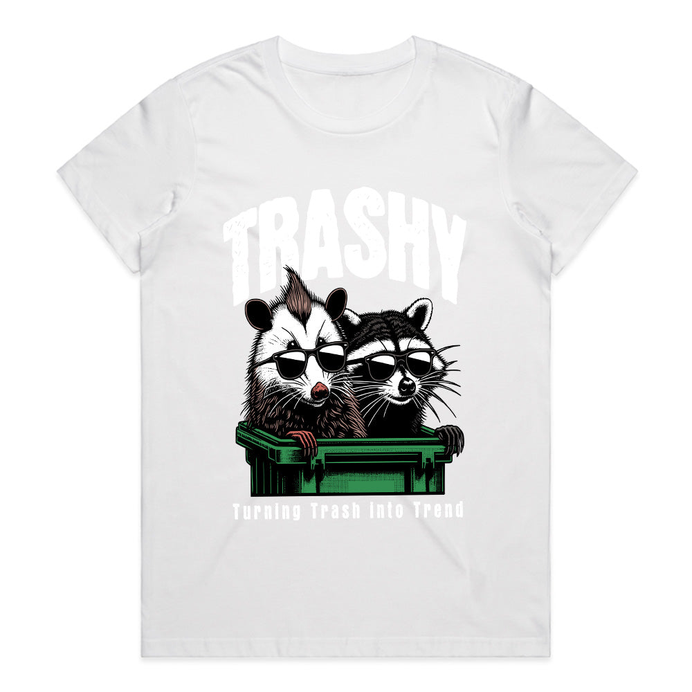 Trash Royalty: Dumpster Chic Tee
