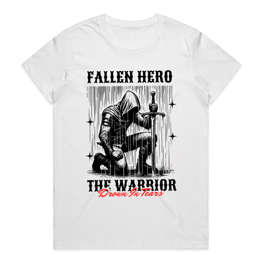 Fallen Valor: Drown In Tears Warrior Tee