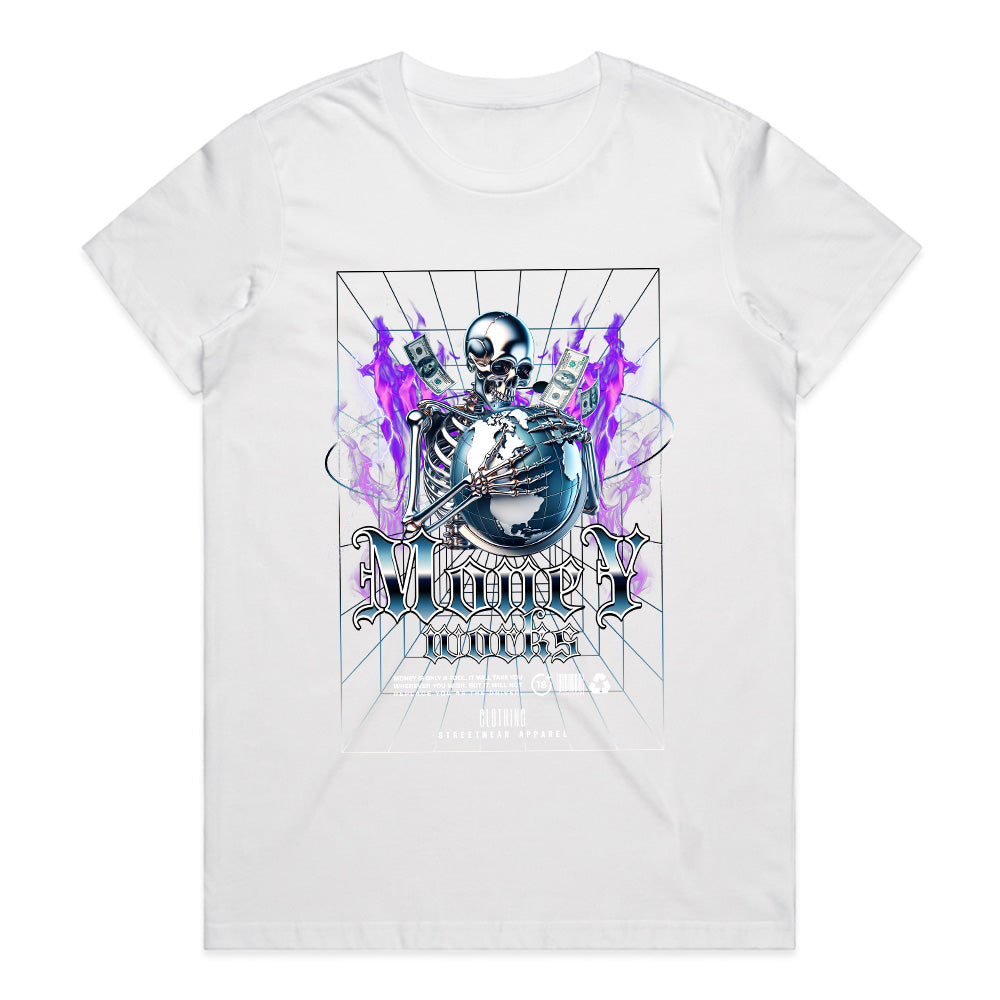 Money Works “Grim Hustler” Tee