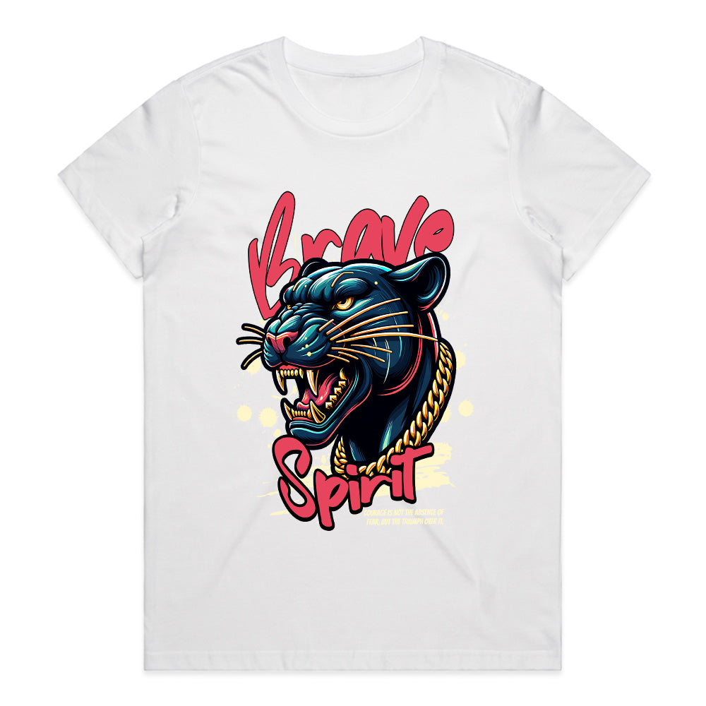 Panther’s Roar: Brave Spirit Street Tee