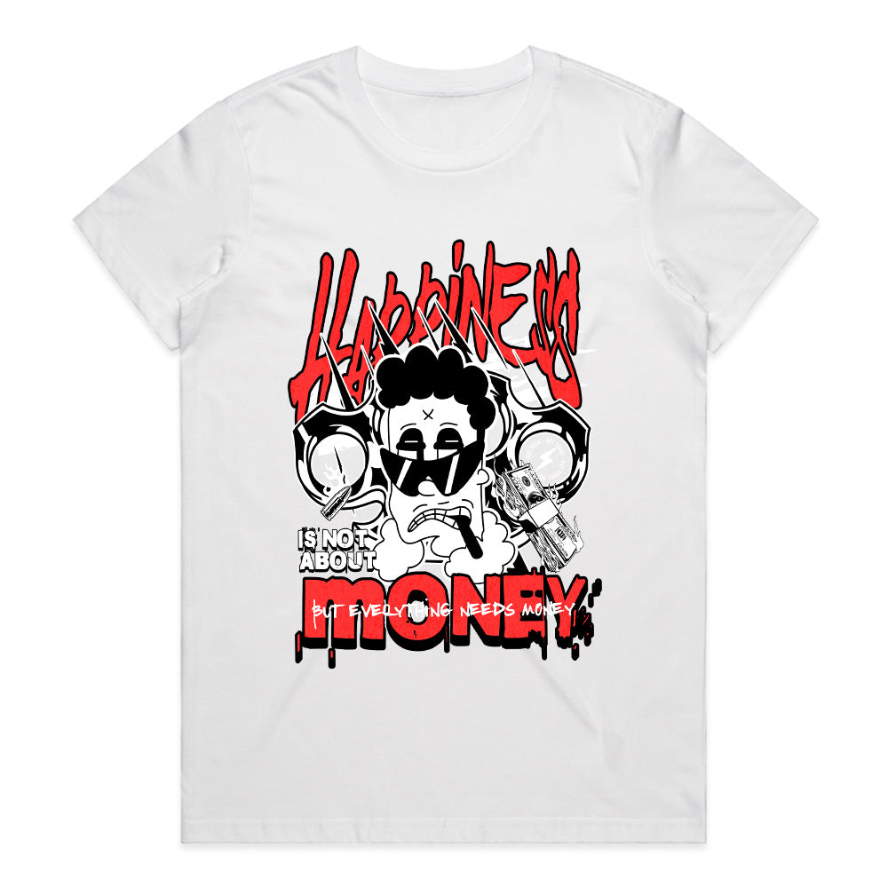 Street Cash “Happiness vs. Money” Tee