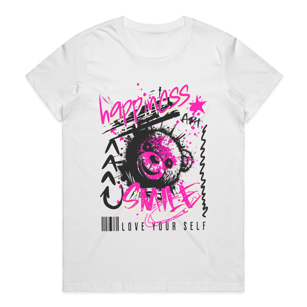 Electric Smile: Neon Happiness Street Tee