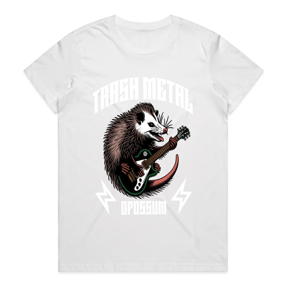 Trash Metal Riot: Opossum Shredder Tee