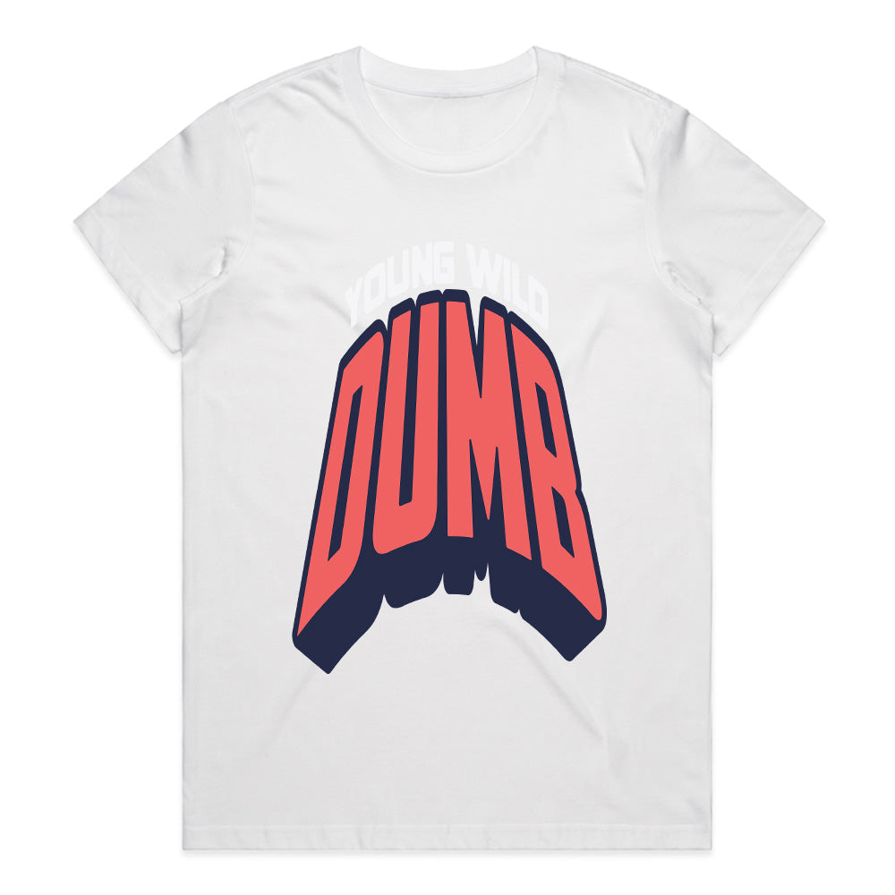 Reckless Youth “Young Wild Dumb” Tee