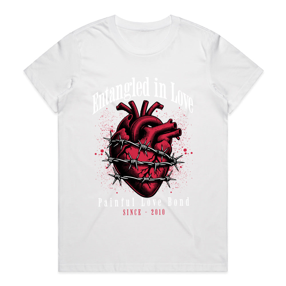Entangled in Love “Barbed Heart” Tee