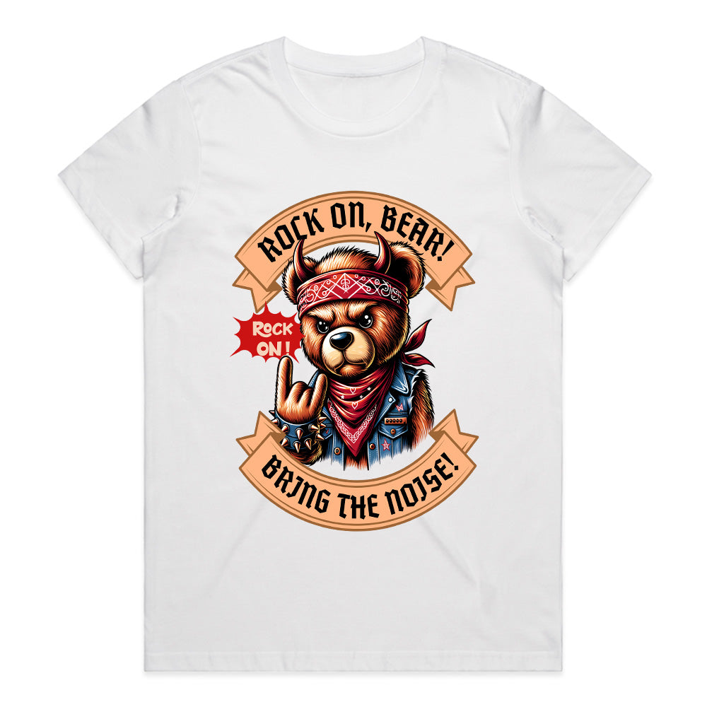 Rock On Bear: Rebel Riffmaster Tee