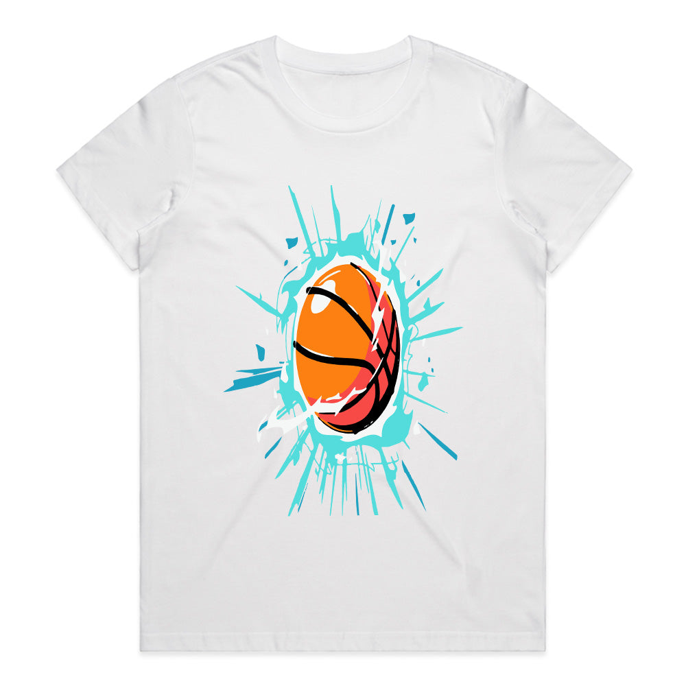 Slam Burst Basketball Tee
