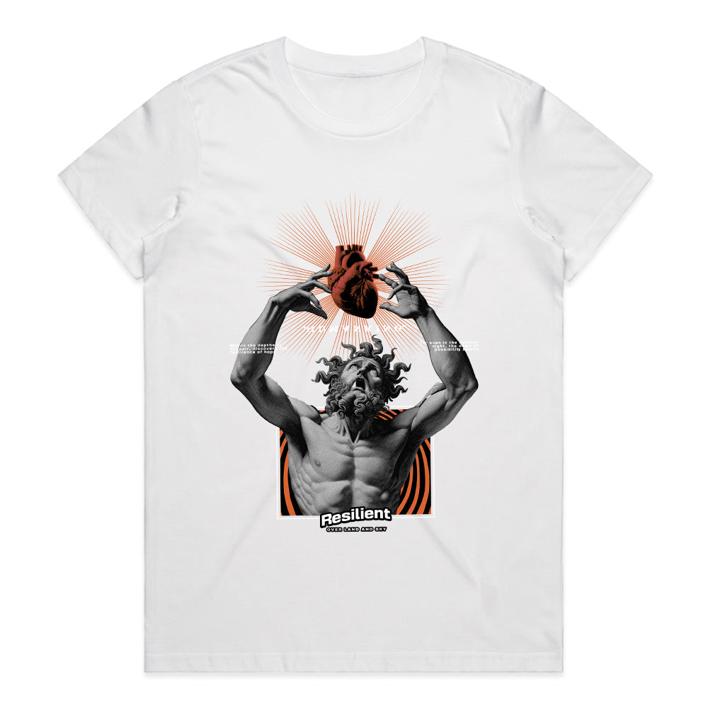Heart of Titans: Resilient Mankind Tee