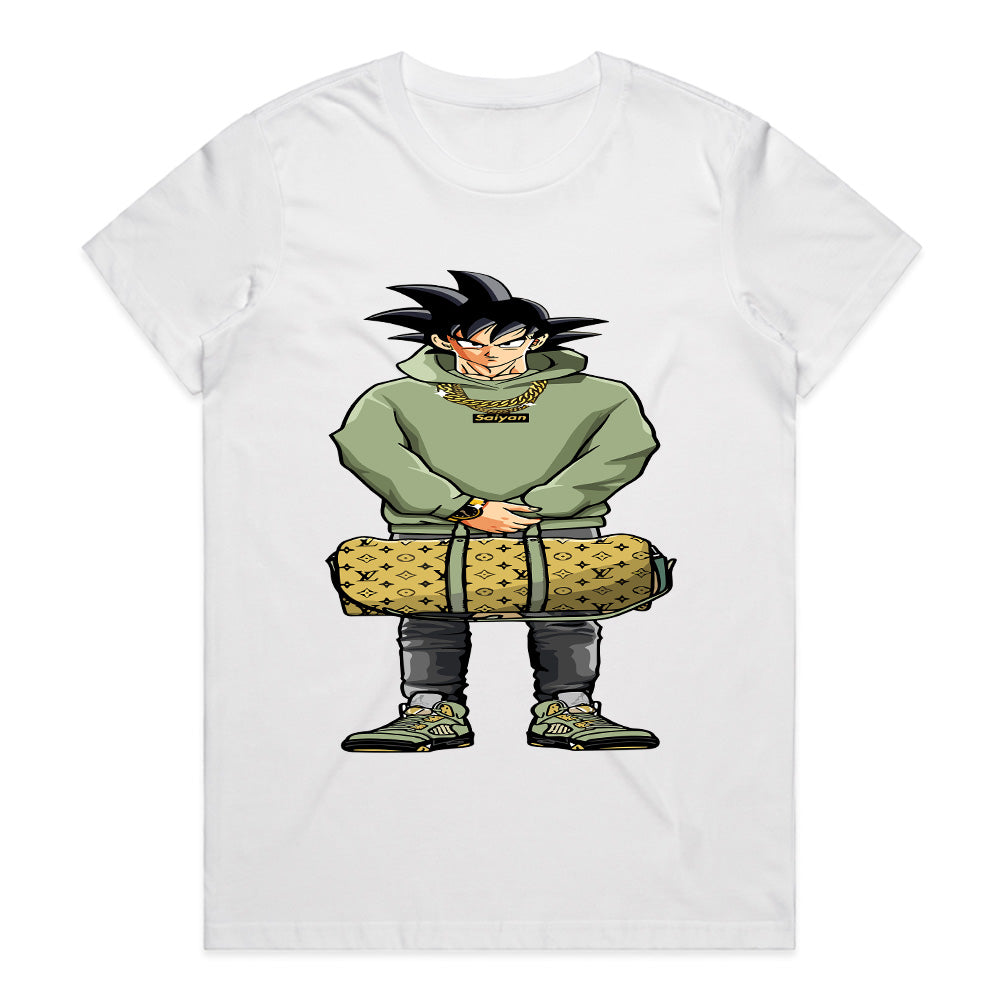 Saiyan Street Luxe: Urban Warrior Tee