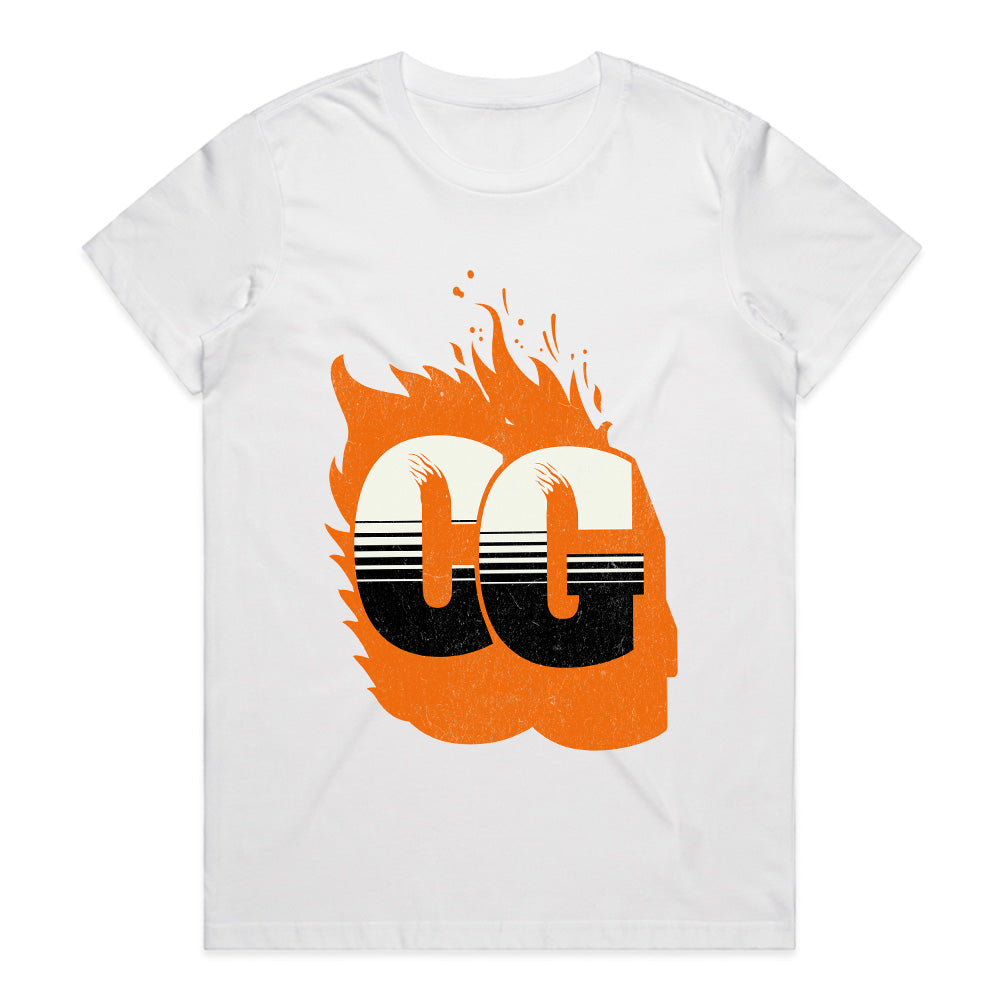 Inferno Drive: CG Flame Logo Tee