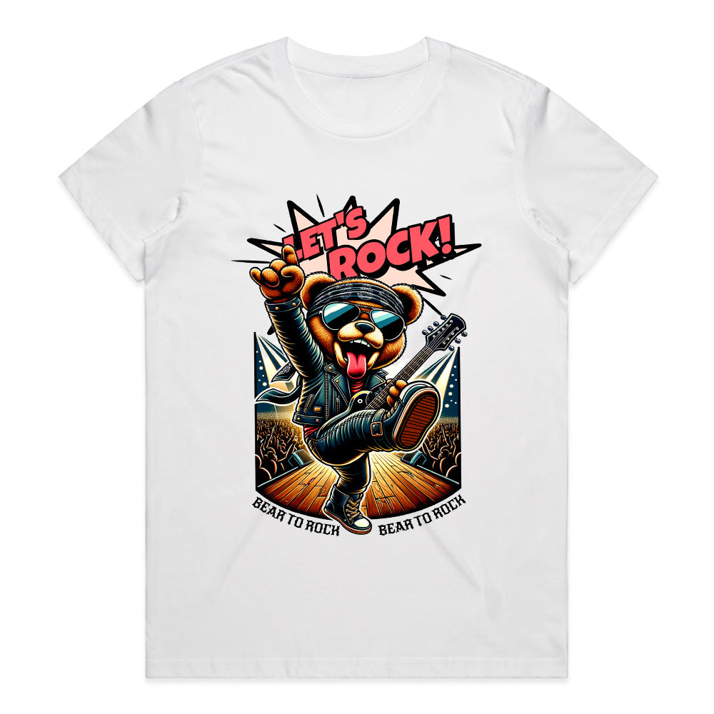 Rockstar Bear: Let’s Rock! Concert Tee