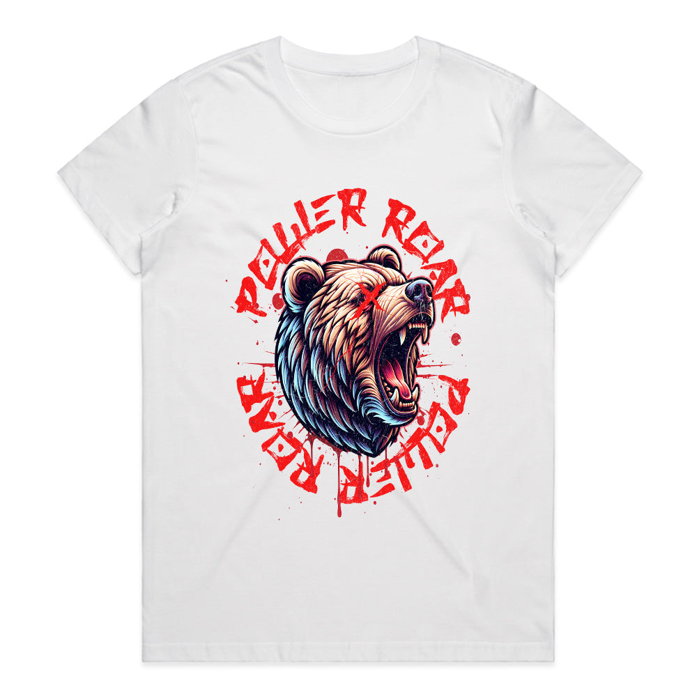 Savage Roar – Power Bear Graphic Tee