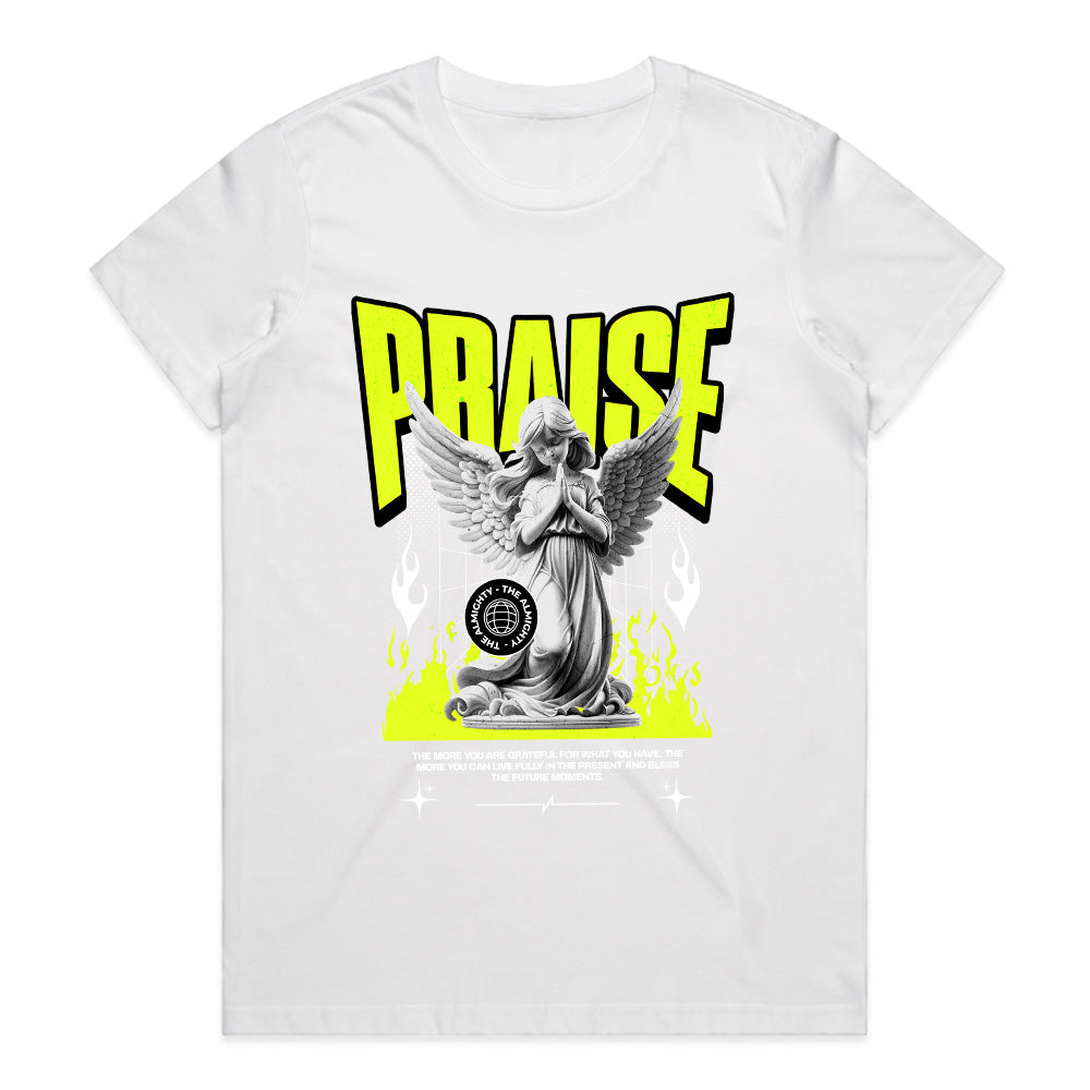 Heaven’s Anthem: Praise and Gratitude Tee