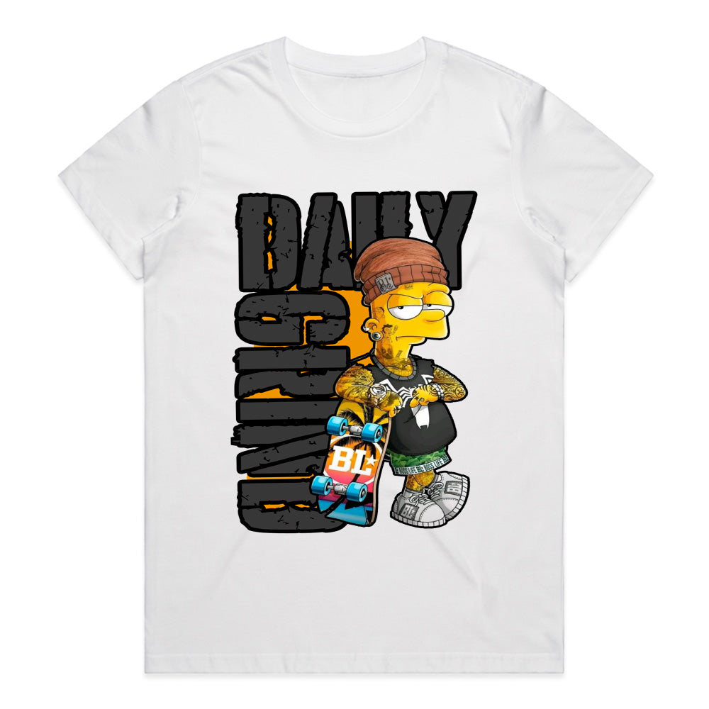 Street Hustler: Daily Grind Skater Tee