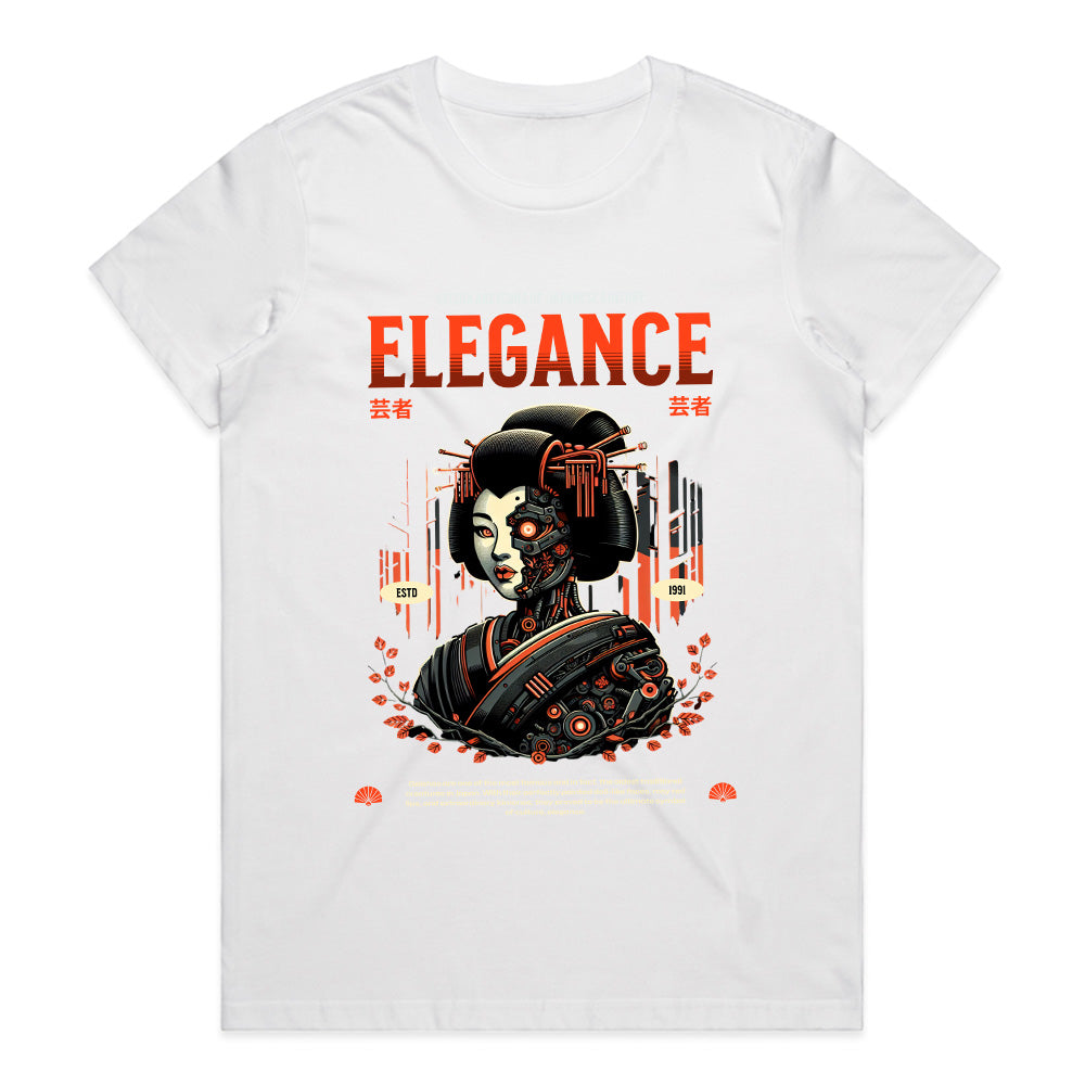 Cyber Geisha Elegance Tee
