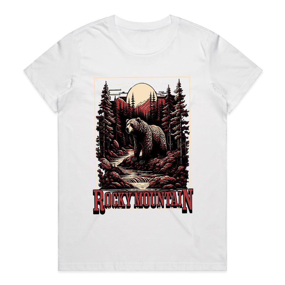 Rocky Mountain Wild Bear Tee