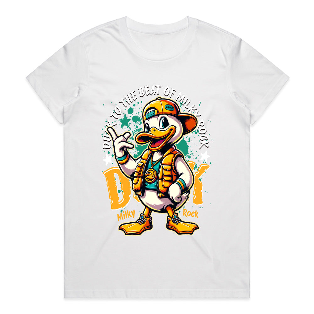 Milky Rock Duck Vibes Tee