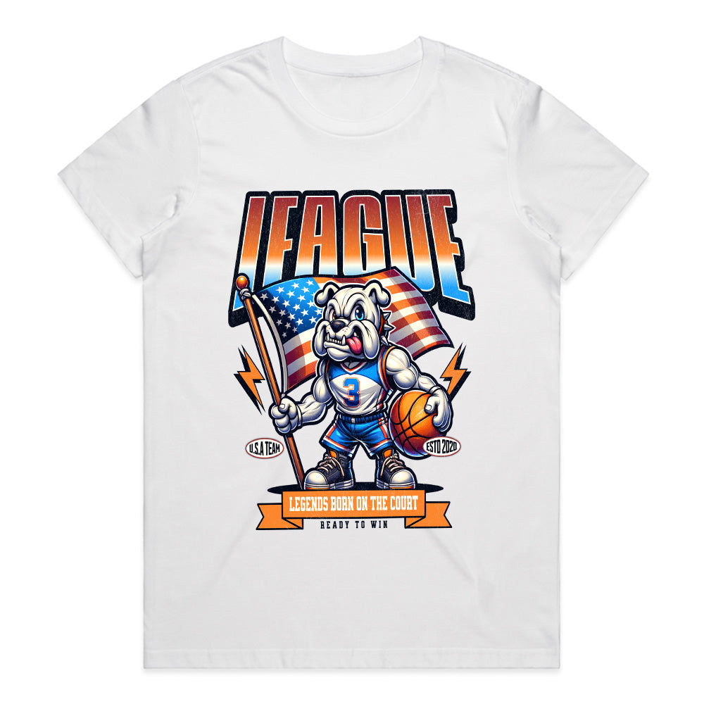 Patriot Hoops League Bulldog Tee