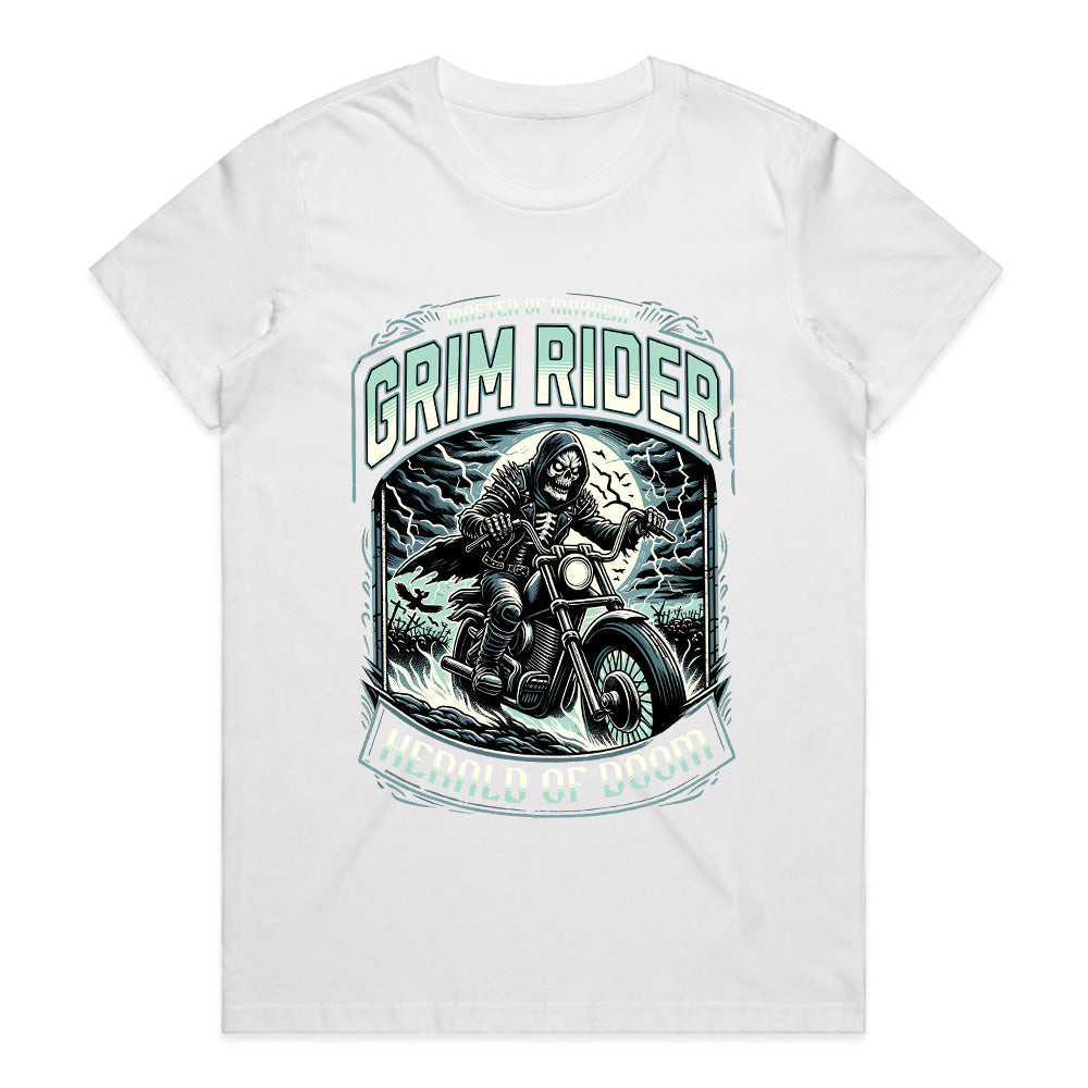 Grim Rider – Herald of Doom Biker T-Shirt