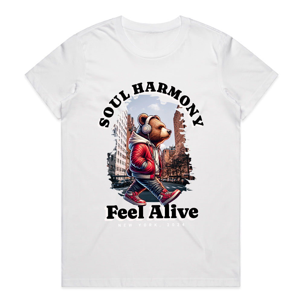 Urban Vibe Bear: Soul Harmony Tee