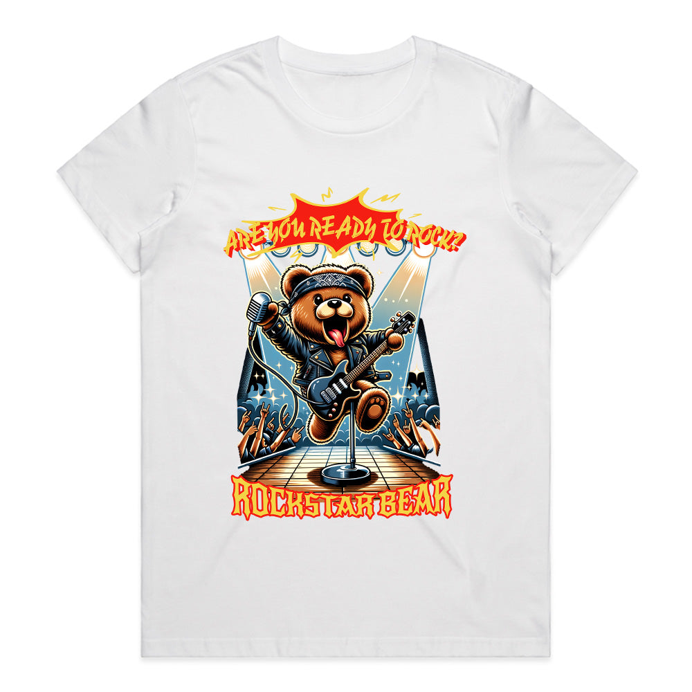 Rockstar Teddy Tee