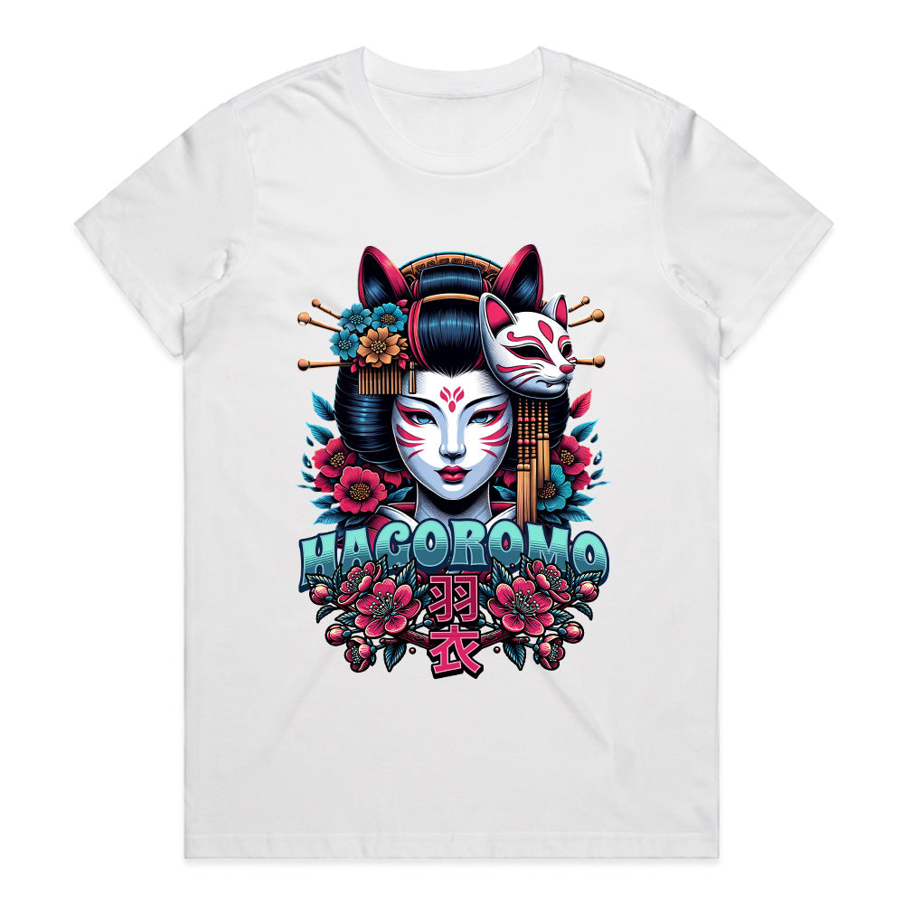 Hagoromo: Spirit of the Kitsune Geisha Tee