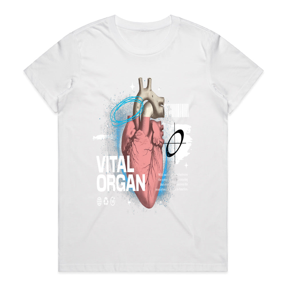 Vital Pulse: Heart of the Universe Tee