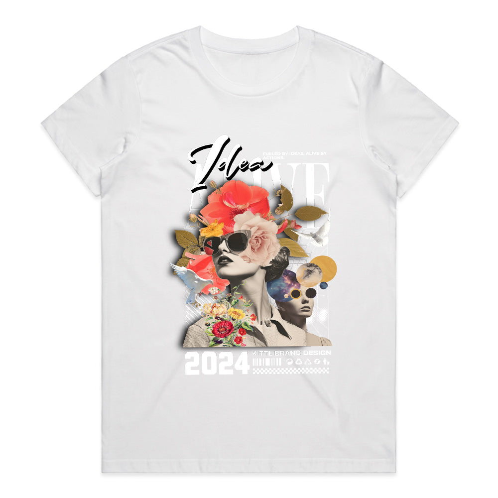 Alive by Design: Bloom of Thought Tee
