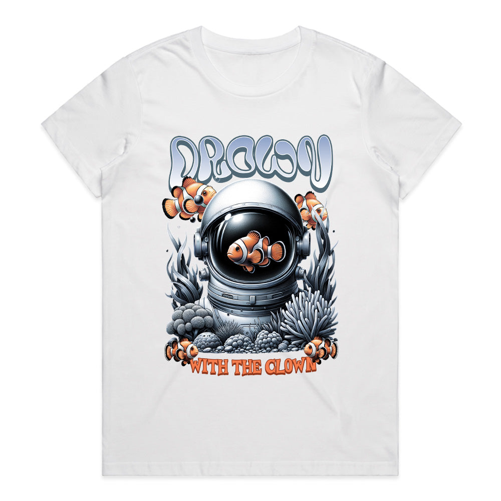 Space Dive Clownfish Tee