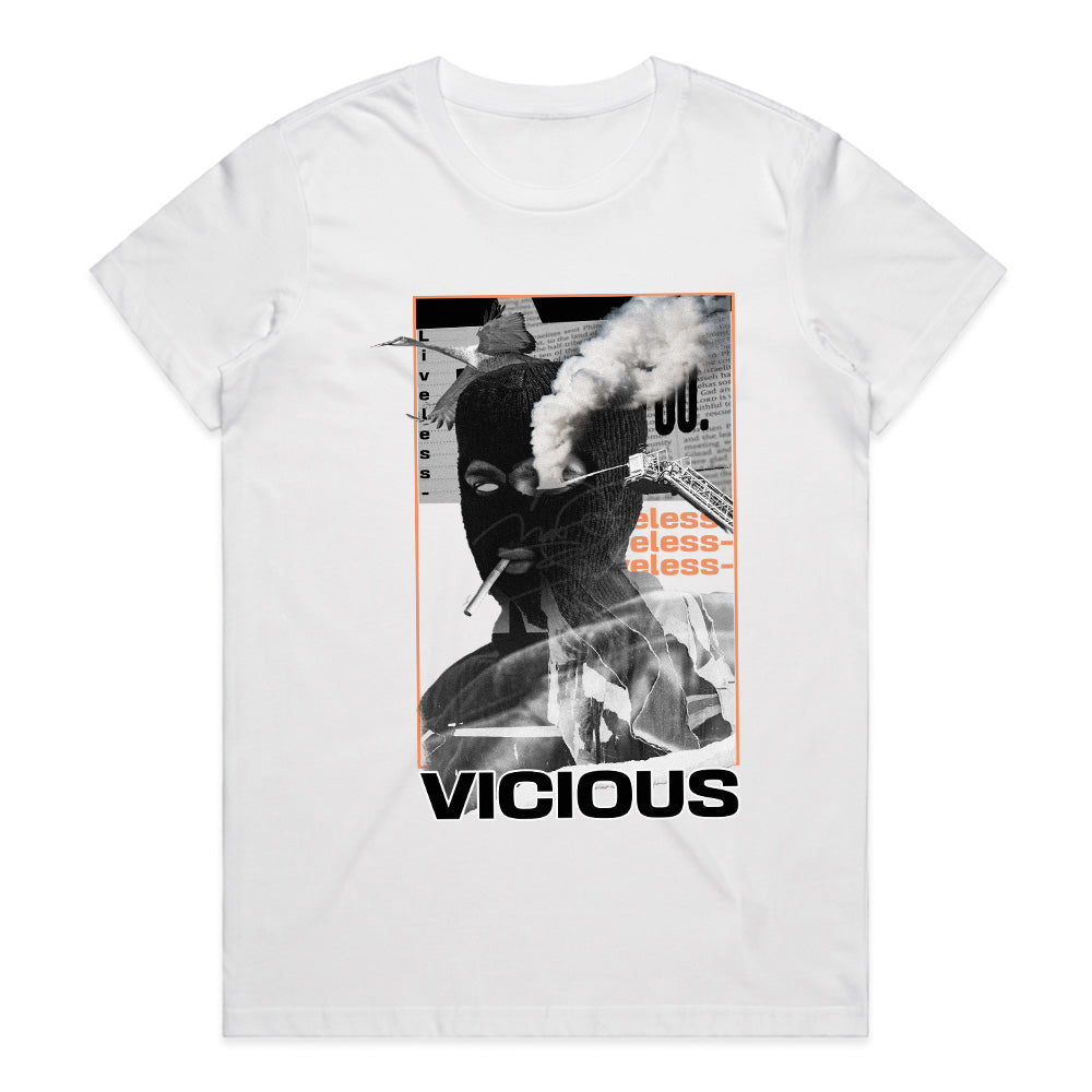 Vicious Chaos Collage Tee
